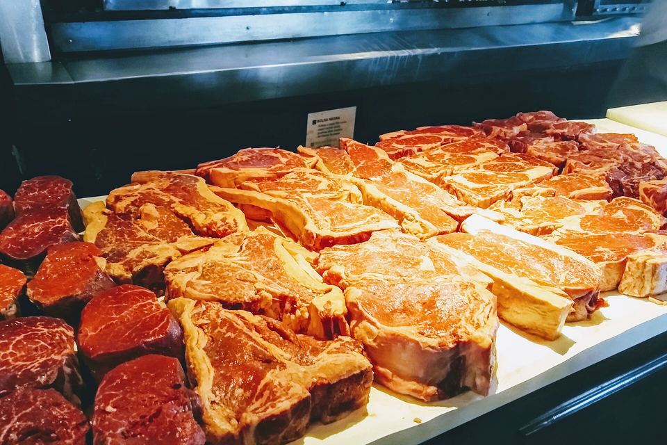 Cuts of meat ready for the grill