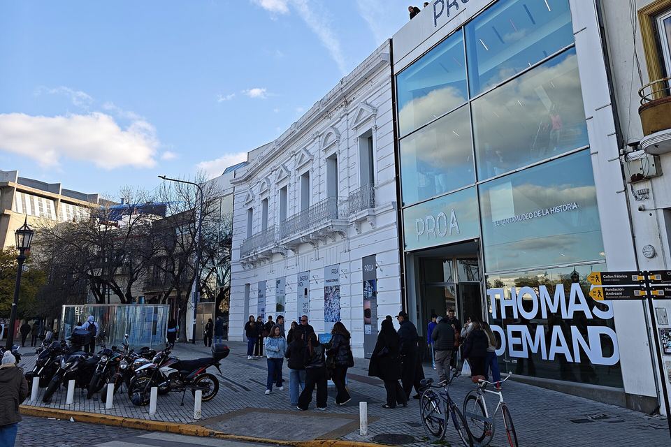 Facade of Fundación Proa in La Boca