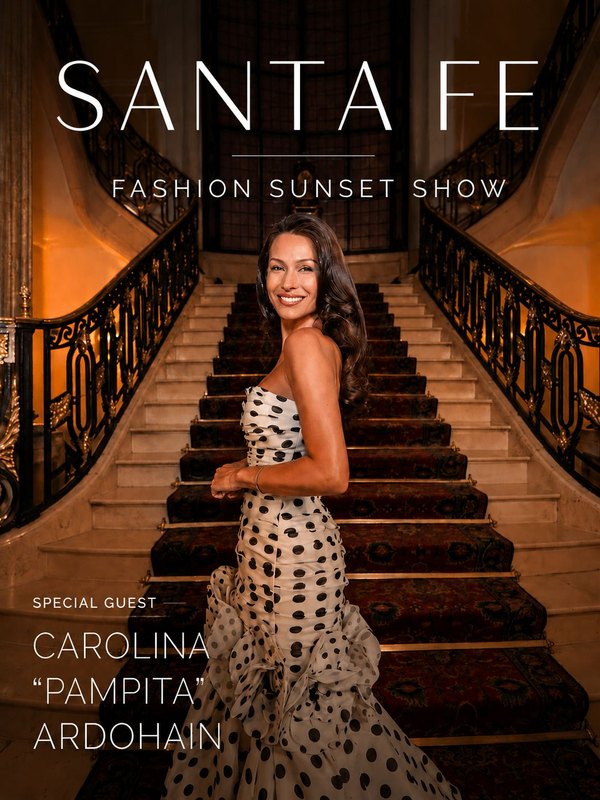 Pampita — Santa Fe Fashion Sunset Show, traslado TaxiFly