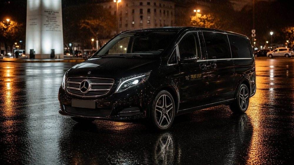Mercedes-Benz Vito Tourer negra — imagen de referencia del modelo